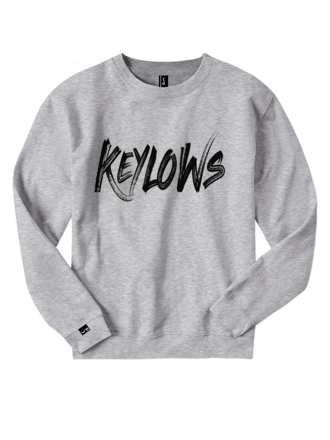 Keylows painted on gray Sweatshirt