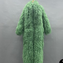 FGM Bespoke Full length Floor Sweeping Fluffy Mongolian Coat (Multiple Colors Available)