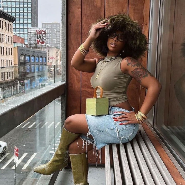 Tyler Lambert Hat in Green (As Worn by Dearra)