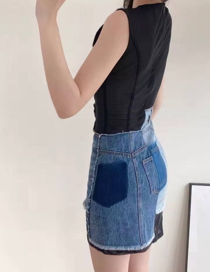 Keylows Denim Mini Dress (as worn by Kelli)