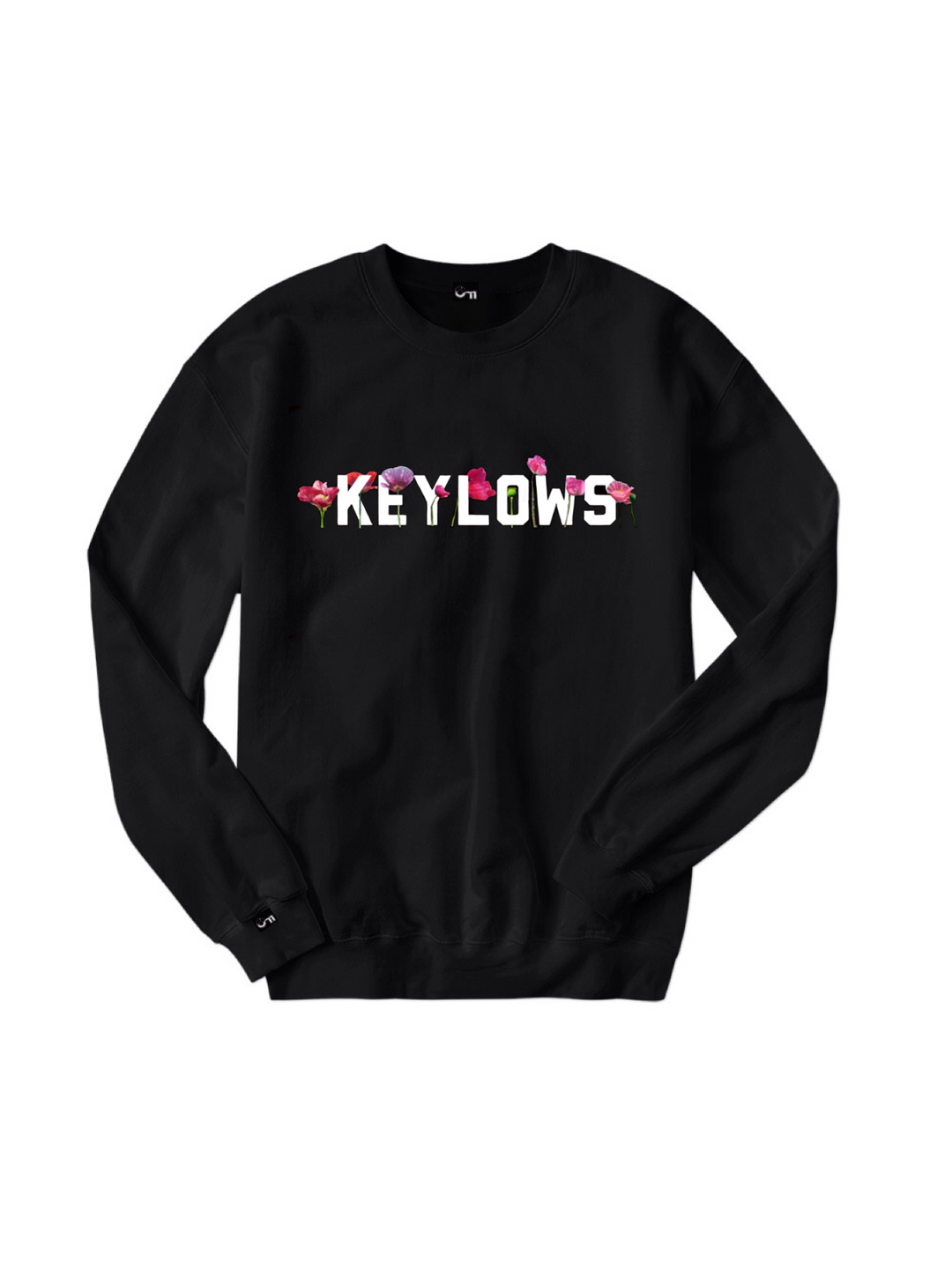 Keylows Floral black Sweatshirt