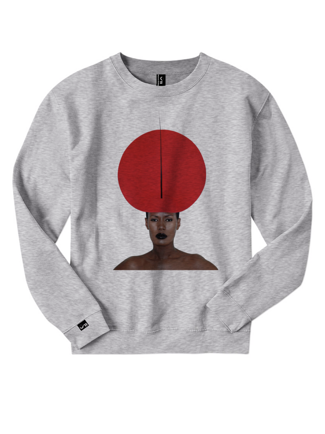 Keylows Grace Jones Red Hat Sweatshirt