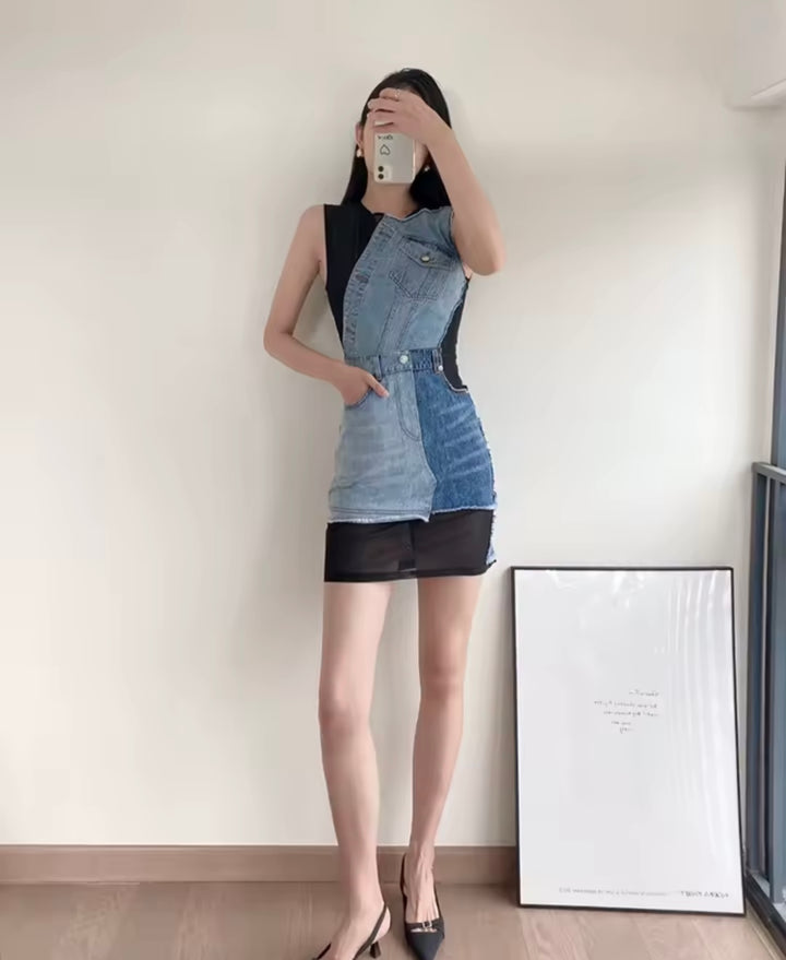 Keylows Denim Mini Dress (as worn by Kelli)