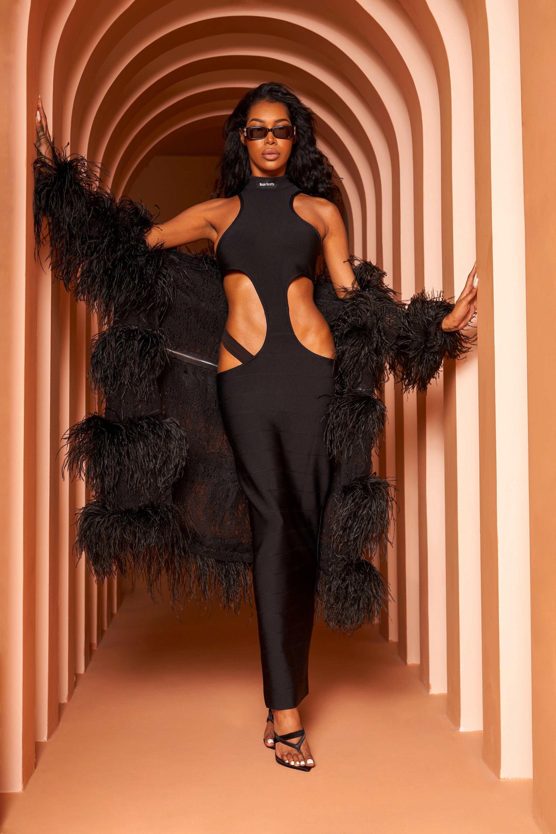 JENNE フレアタックジャンパードレス 23AW ブラック Sサイズ JENNE フレアタックジャンパードレス 23AW ブラック Sサイズ フレ