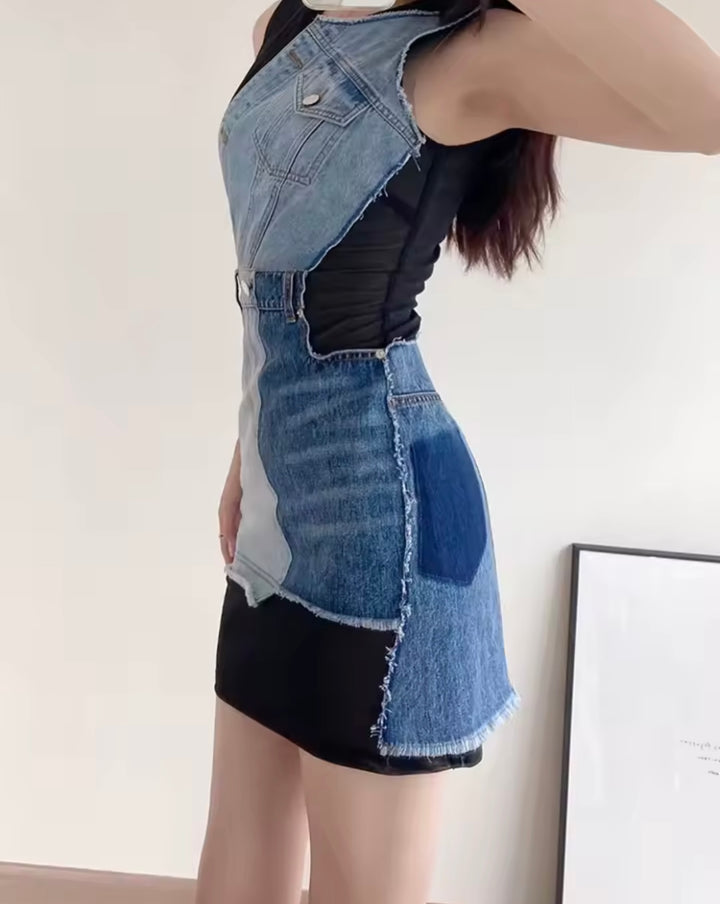 Keylows Denim Mini Dress (as worn by Kelli)