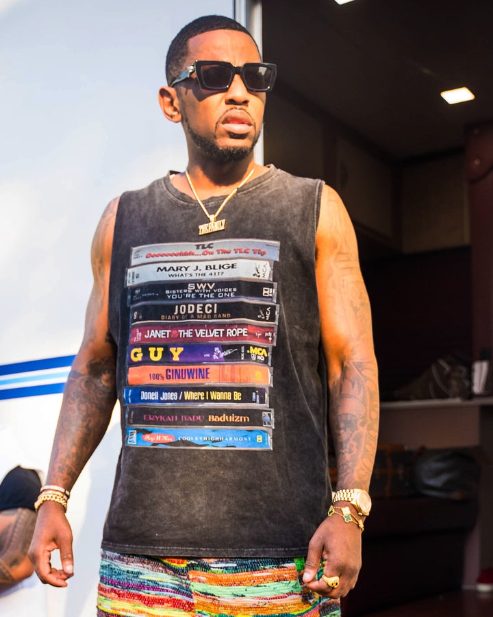 Keylows Cassette Tape of 90’s R&B Tee (as worn by Fabolous)