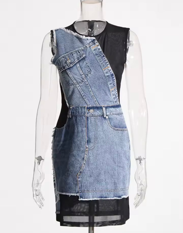 Keylows Denim Mini Dress (as worn by Kelli)
