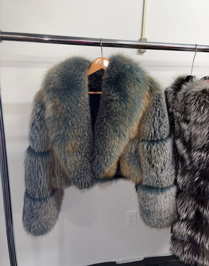 FGM Bespoke Blue Chelley Coat