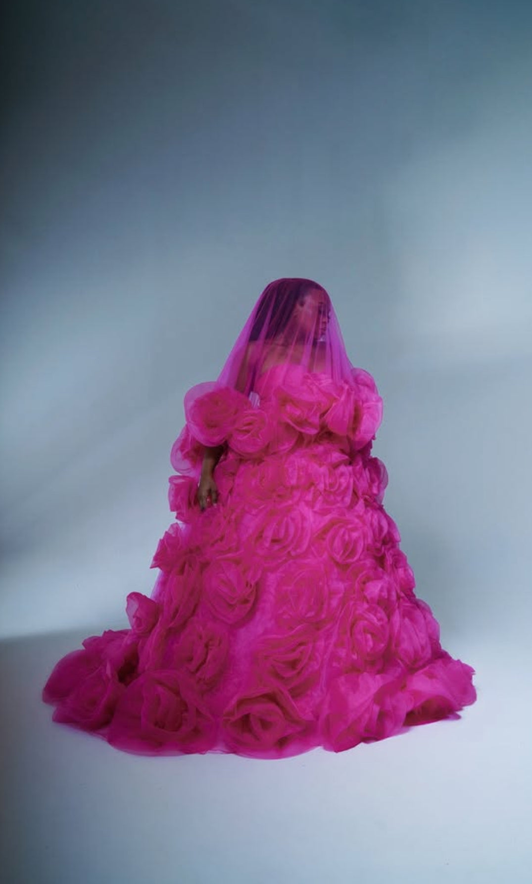 Pink Oyemwen Couture Red Carpet Dress