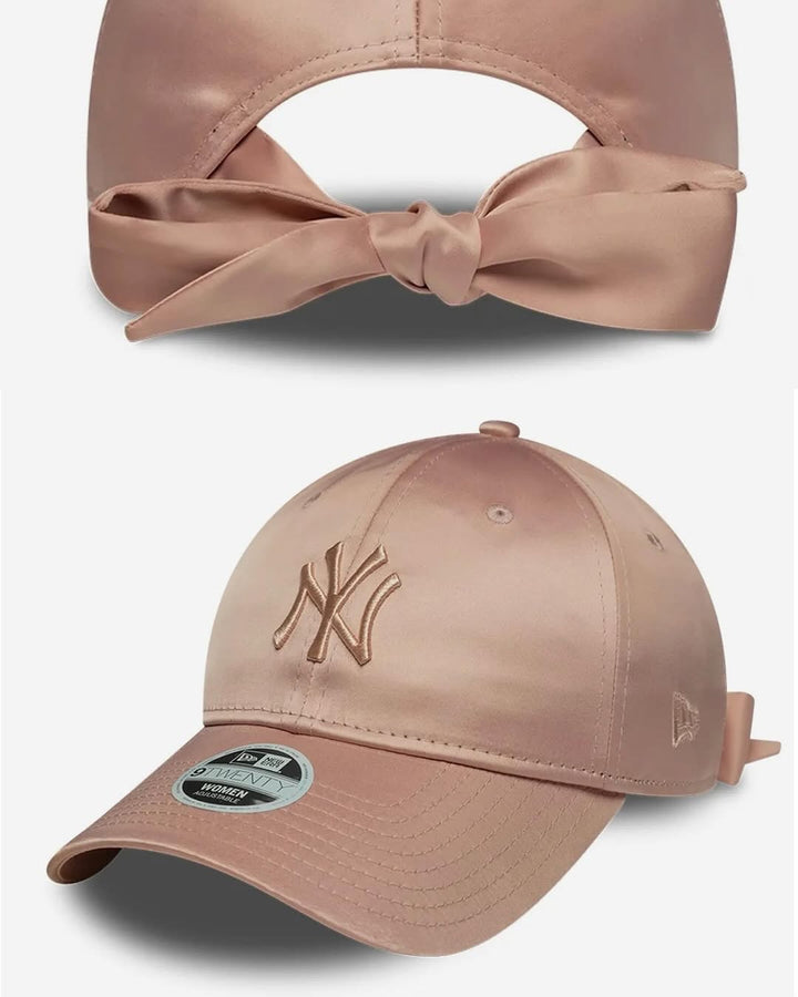 Pink New Era Bow Adjustable Cap