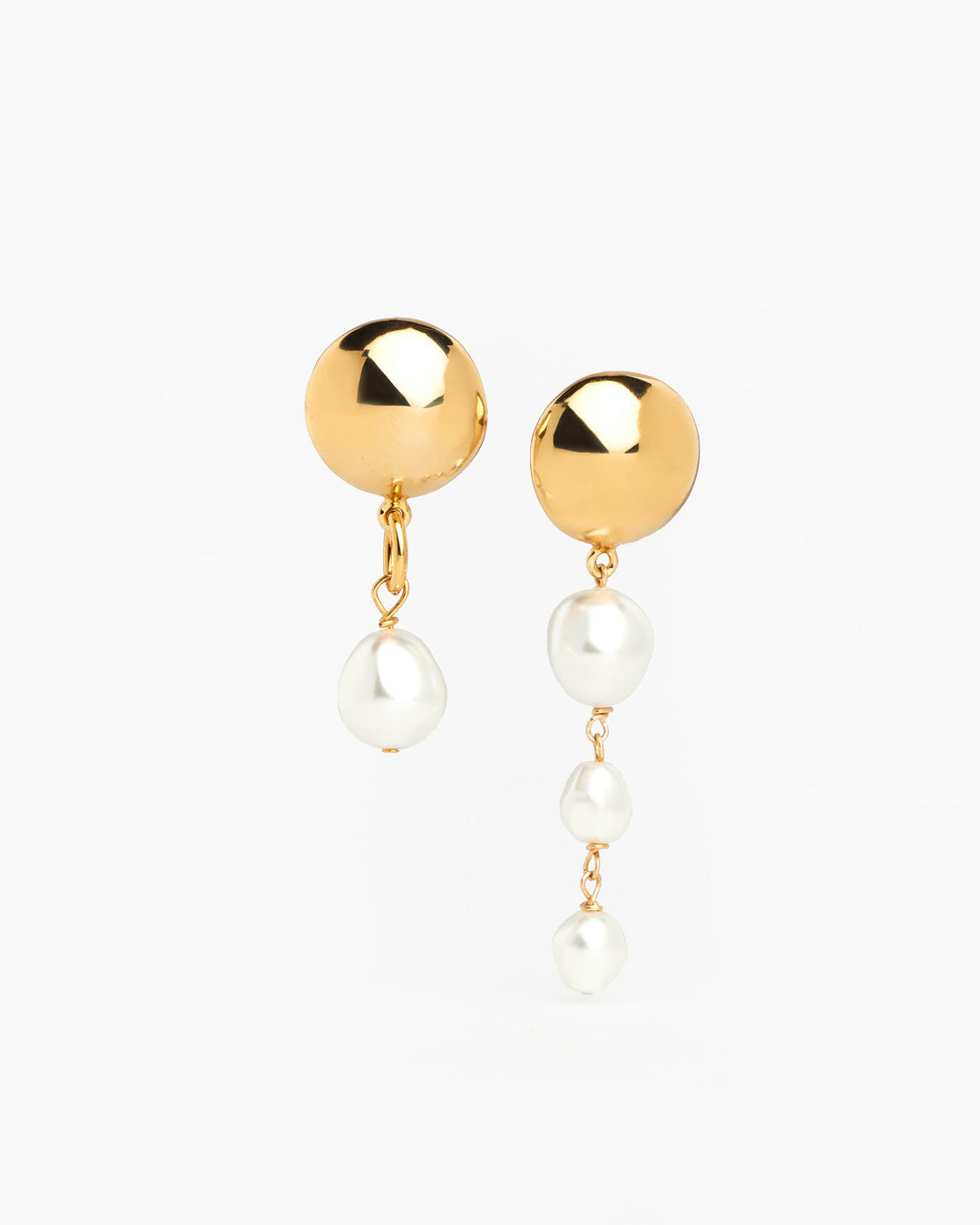 Sophie Blake Asymmetric Sol Earrings