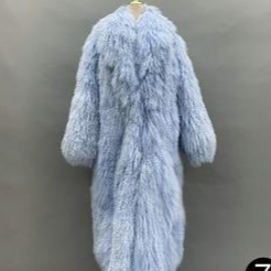 FGM Bespoke Full length Floor Sweeping Fluffy Mongolian Coat (Multiple Colors Available)
