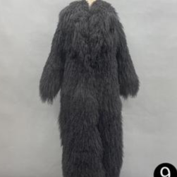 FGM Bespoke Full length Floor Sweeping Fluffy Mongolian Coat (Multiple Colors Available)