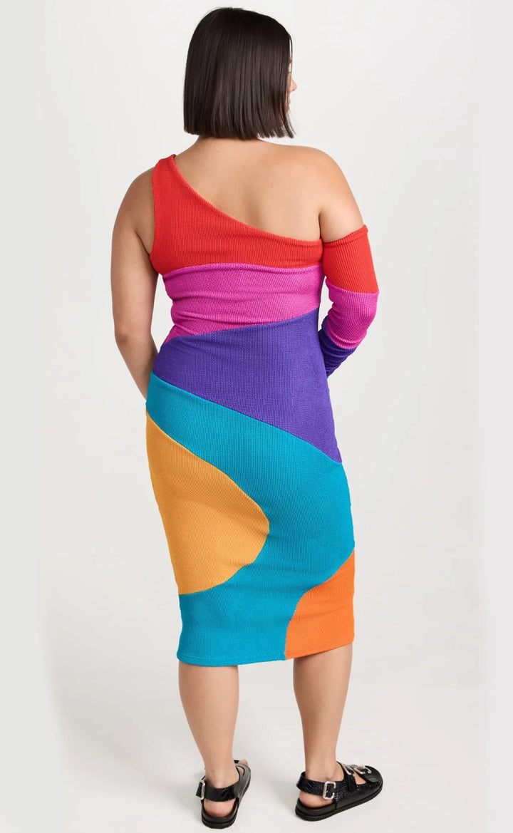 Bruce & Glen Rainbow Burst Knit Dress (as worn Sherrie Shepherd )