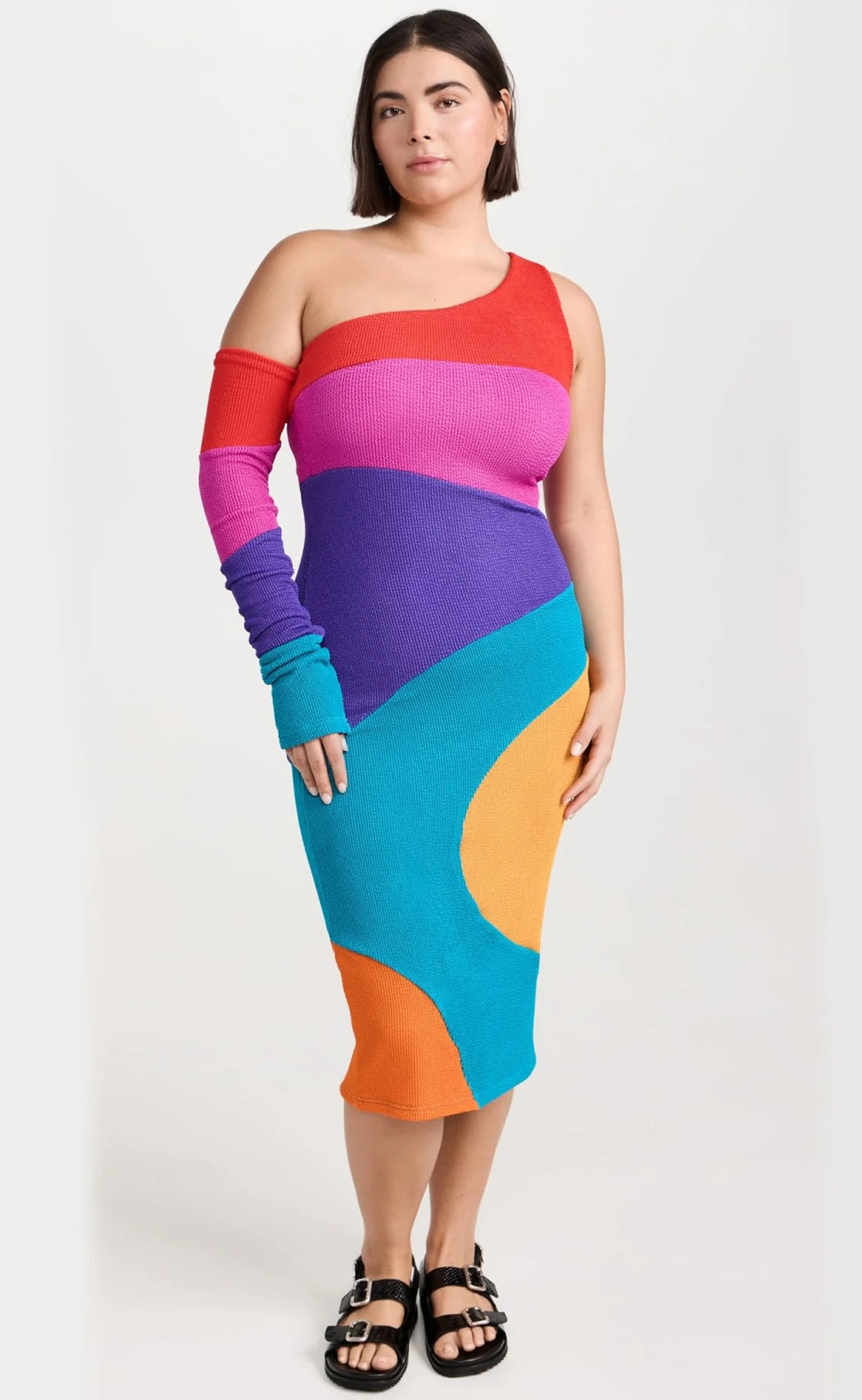 Bruce & Glen Rainbow Burst Knit Dress (as worn Sherrie Shepherd )