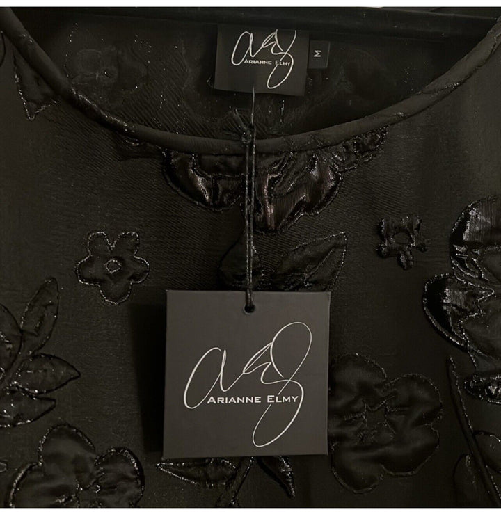 Arianne Elmy Black Good Luck Top