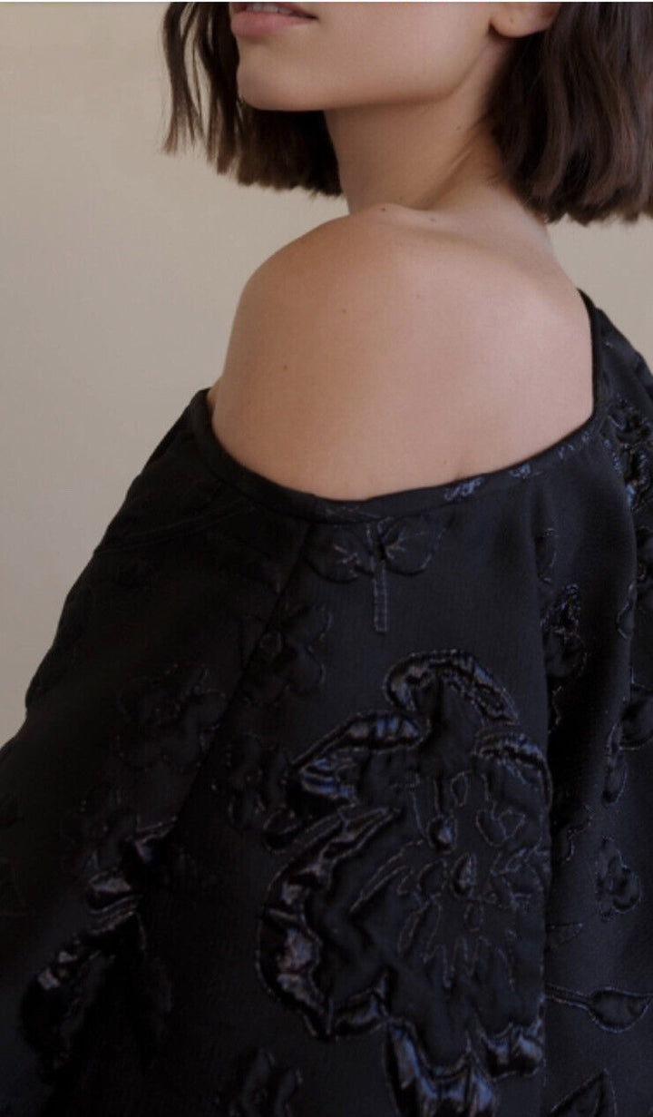 Arianne Elmy Black Good Luck Top