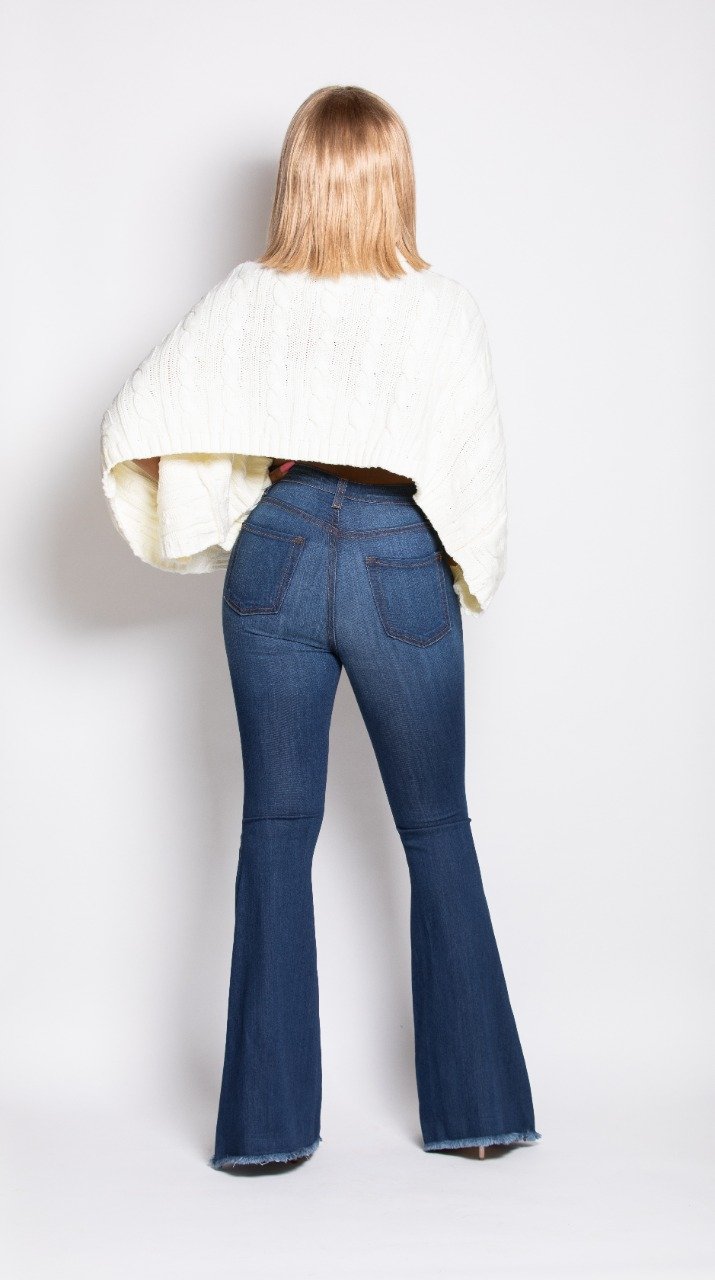 Madam Mystique Ama Flared Denim Jeans