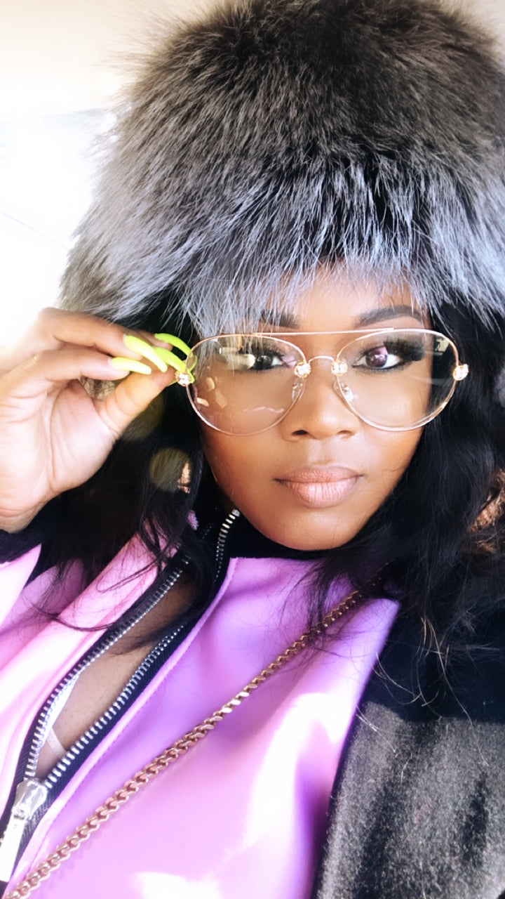 Nroda Perfect Clear Aviator Glasses
