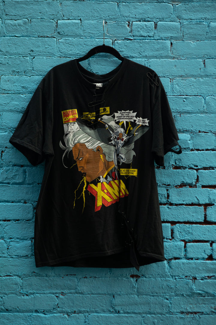 Storm Pinned Up T-Shirt in Black