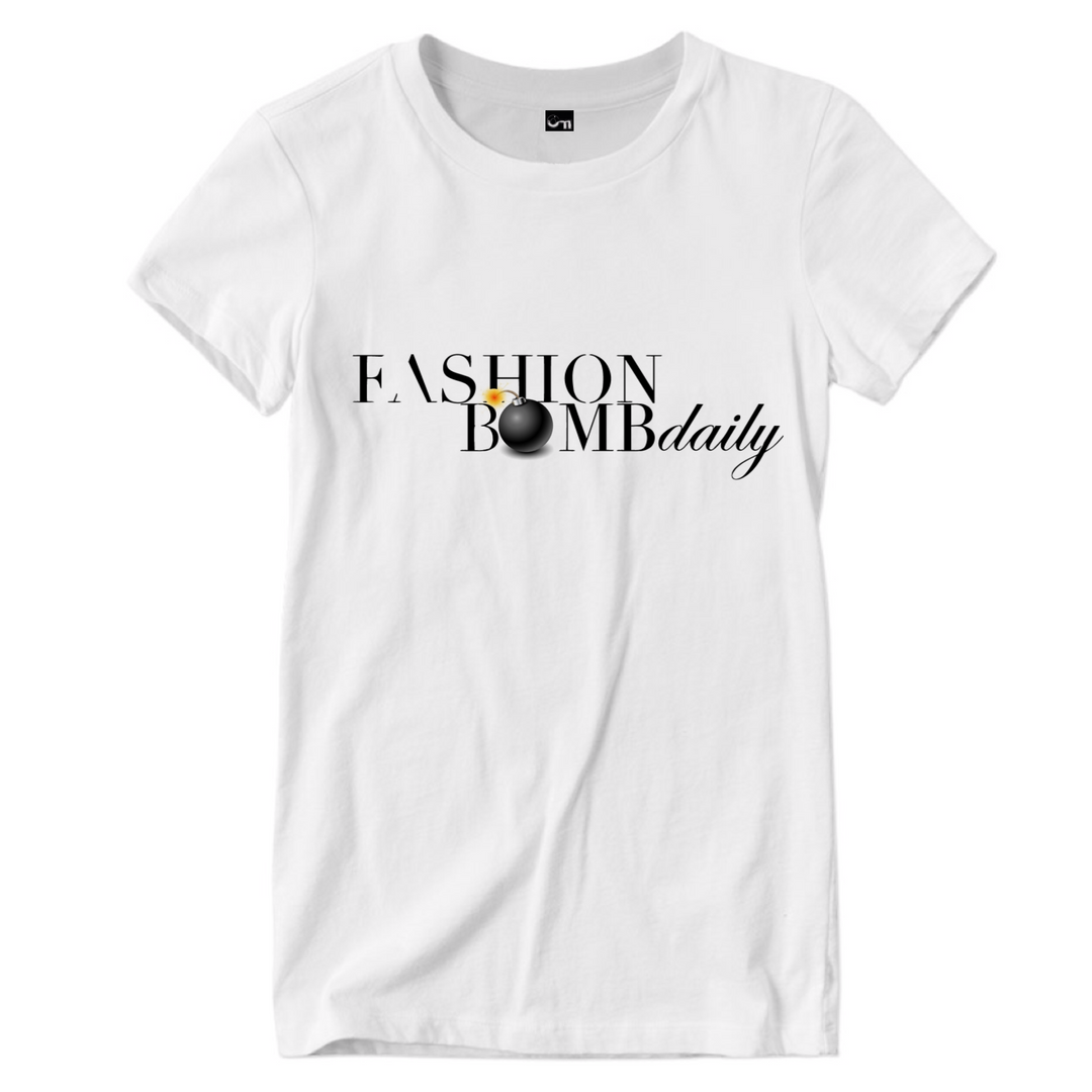Unisex Fashion Bomb Daily Logo T-Shirt  (Up to Size 5X)