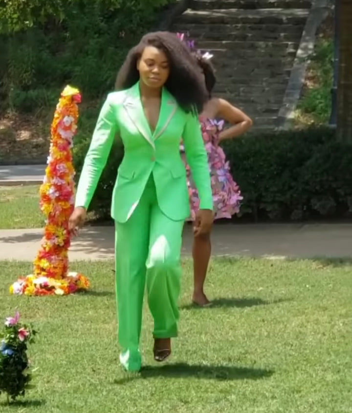 Oyemwen Neon Tuxedo Suit with Piping
