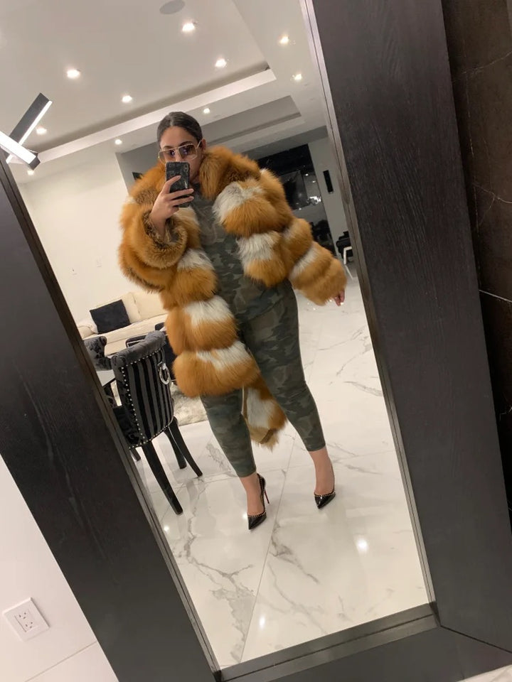 ISTYLEBYSONIA 3in1 Stacy Fur Coat(As Worn by Rasheeda)