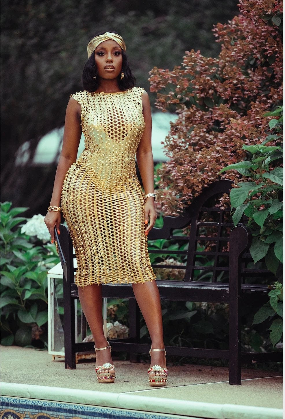 24 karat gold dress Here's What a $1.5 Million, 24-Karat Gold Dress Looks Like
