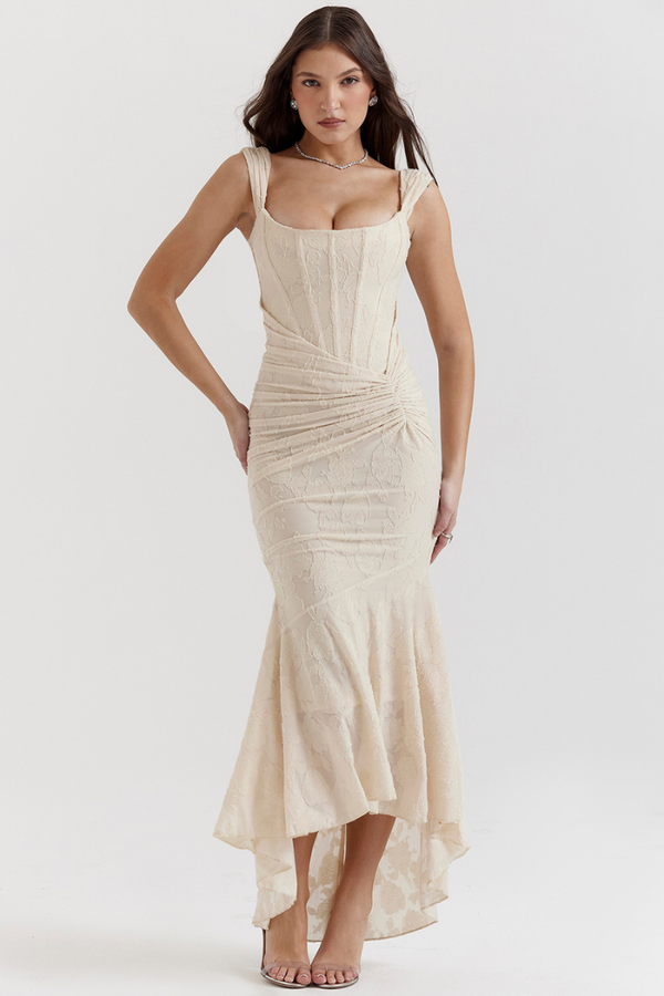 Keylows Cream Lace Corset Dress (as worn by Tammy Rivera)