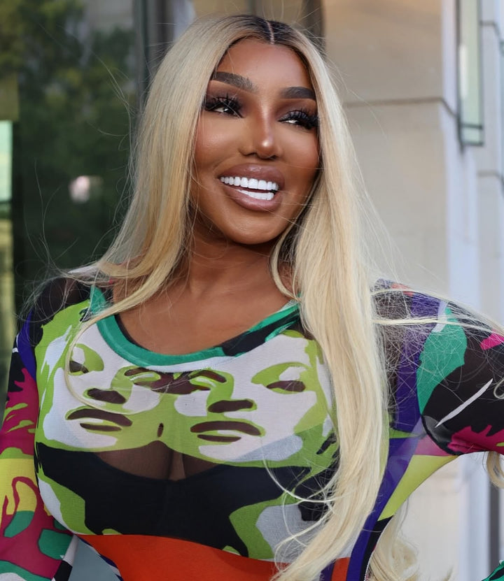 Sir Joe Exclusive Multicolor Vogue Catsuit (As Worn by Nene Leakes)
