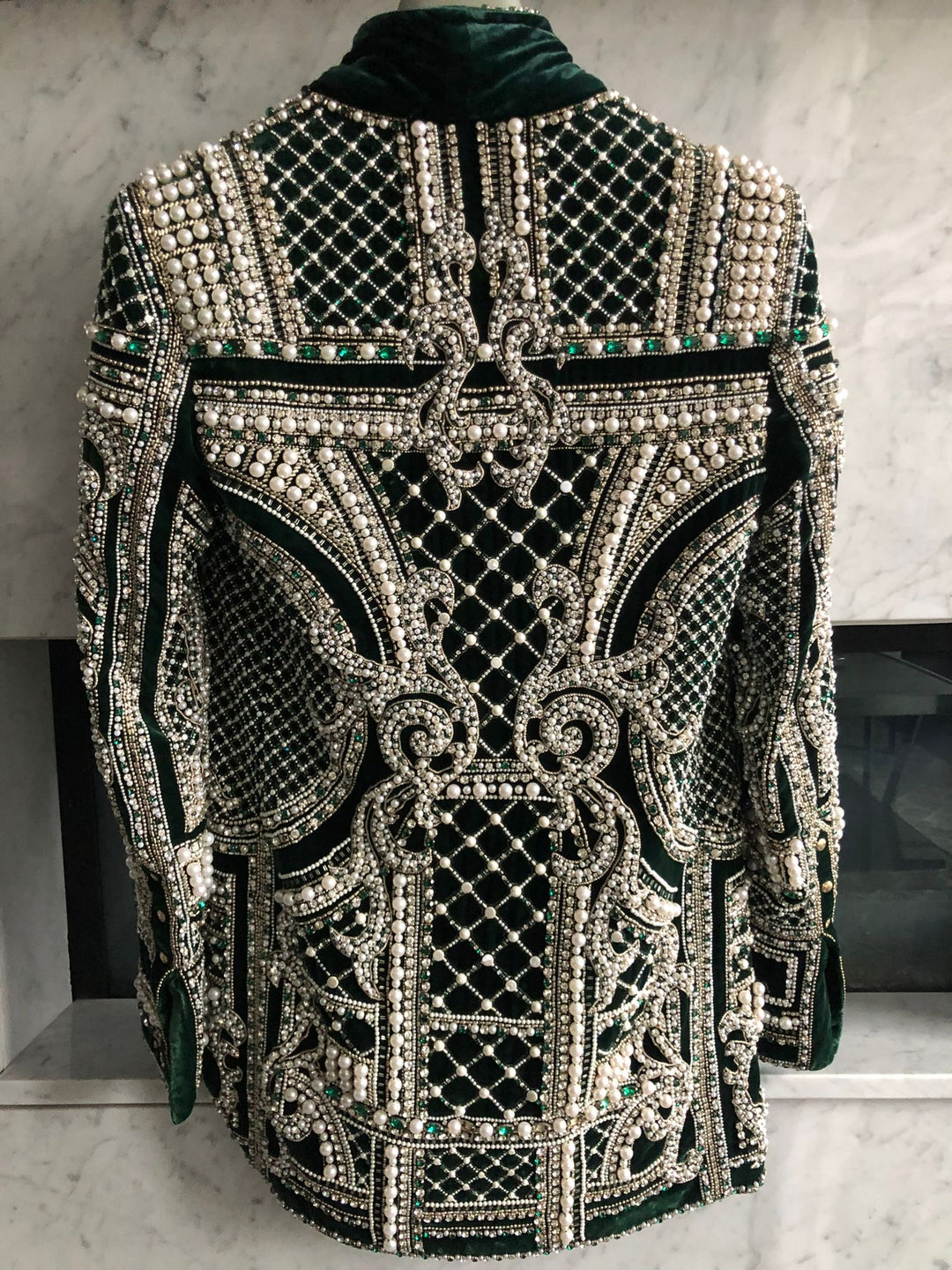 Fashion Bomb Vintage Balmain Beaded Jacket