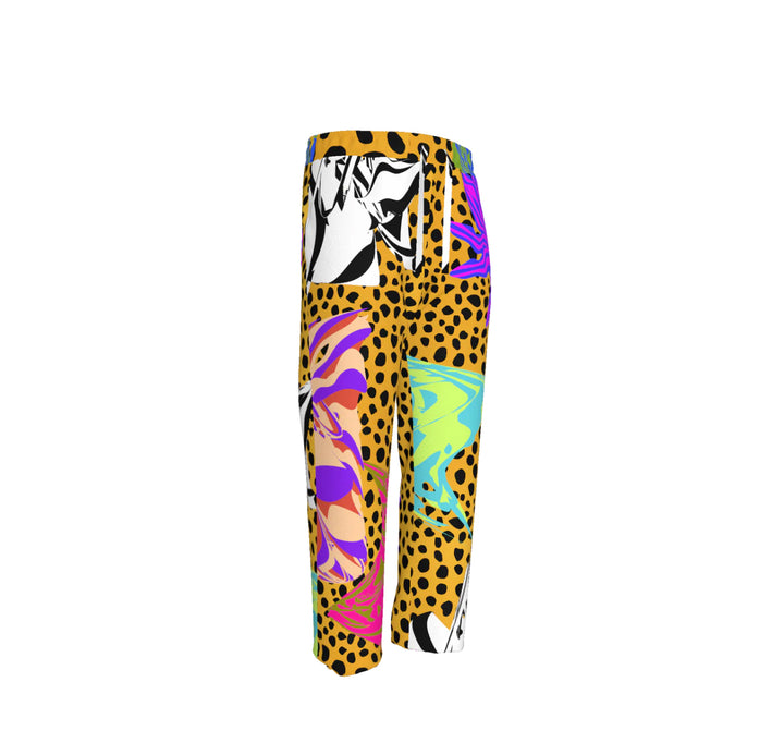 BruceGlen Cheetah Scramble Sweat Pants (As Worn by Tabitha Brown)