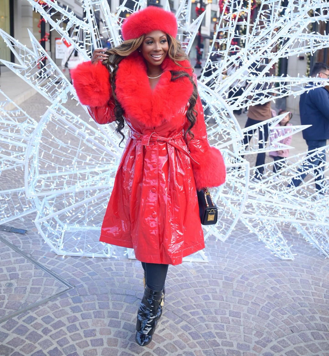 FGM Bespoke Red Slicker Trench