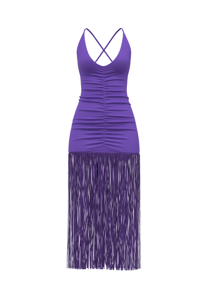 G Saints Alessia Fringe Dress