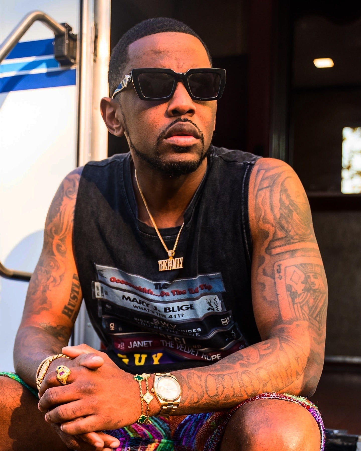 Keylows Cassette Tape of 90's R&B Tee (as worn by Fabolous