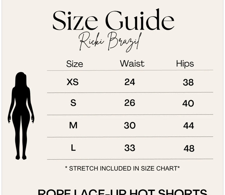 Ricki Brazil Striped Animal Print Lace Up Short Set