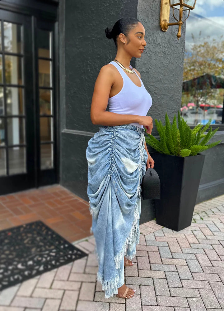 Meow and Barks Viral Ripped Jeans