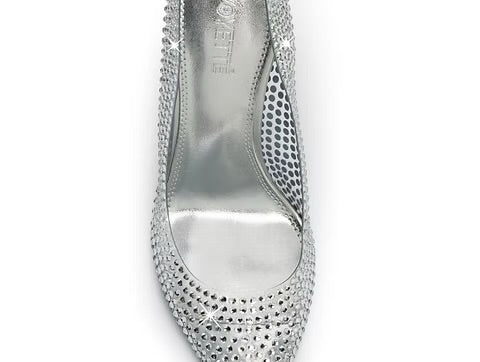 Voyette Lee Clear Crystal Sky J Pumps