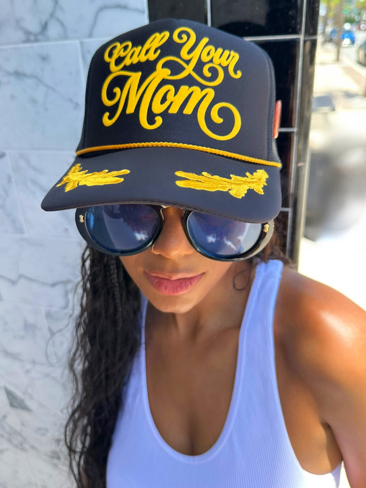 Meow and Barks Boutique Call Your Mom Hat