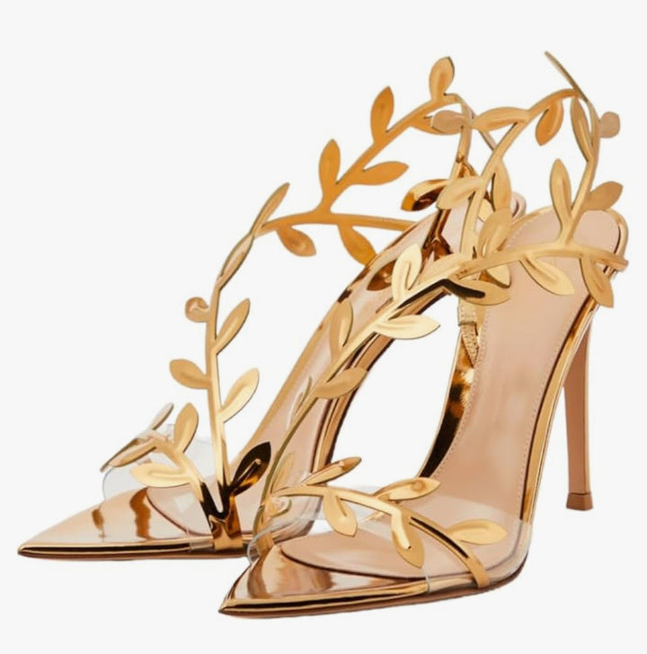 Keylows Garden of Eden Gold Sandals