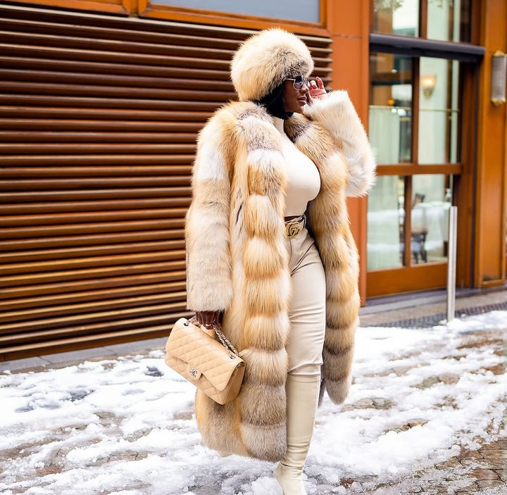 ISTYLEBYSONIA 2in1 Hustlers Floor Length Coat(As Worn by Quiana Watson)