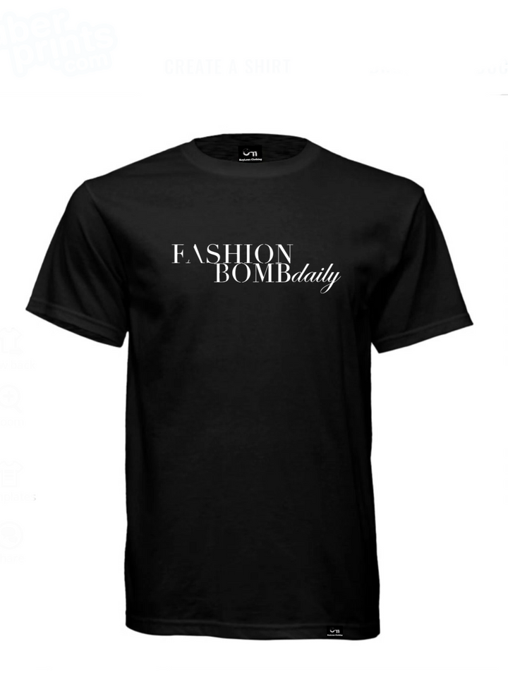 Fashionbombdaily Logo Black mens