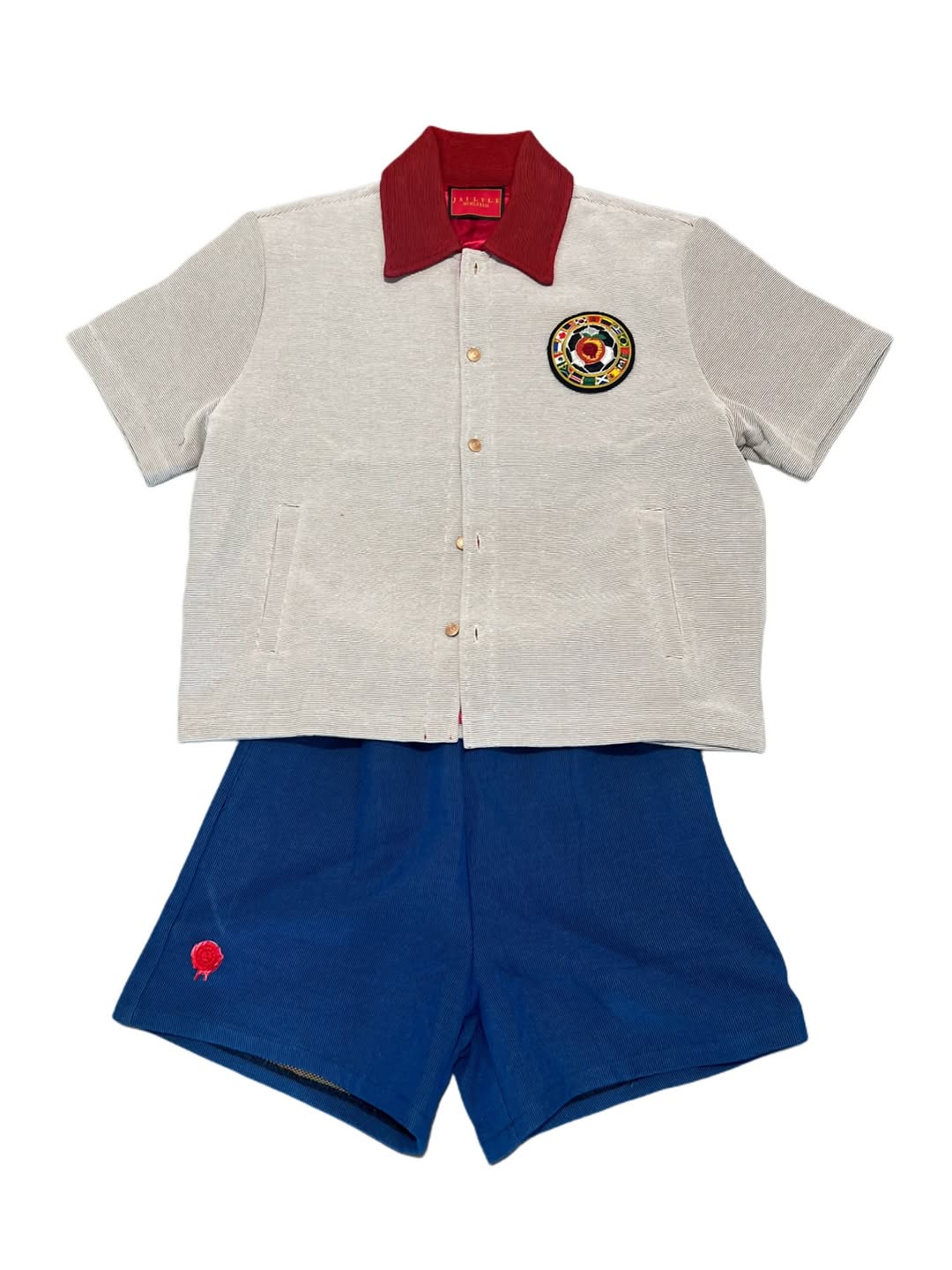 Jai Lyle Champion World Cup Red, White, and Blue Short Set