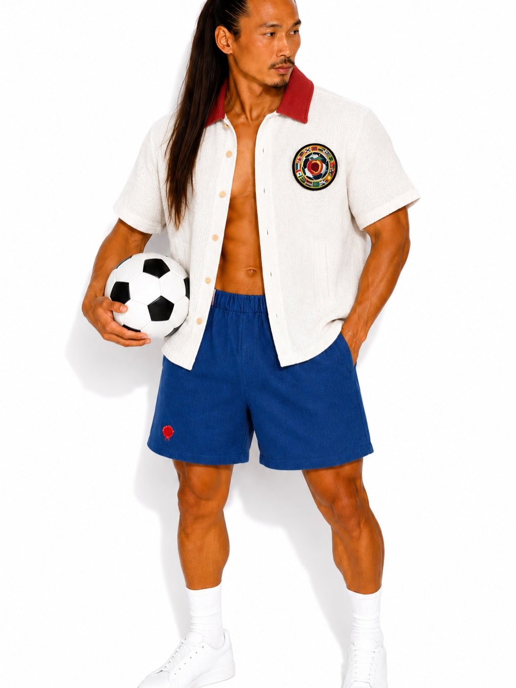 Jai Lyle Champion World Cup Red, White, and Blue Short Set