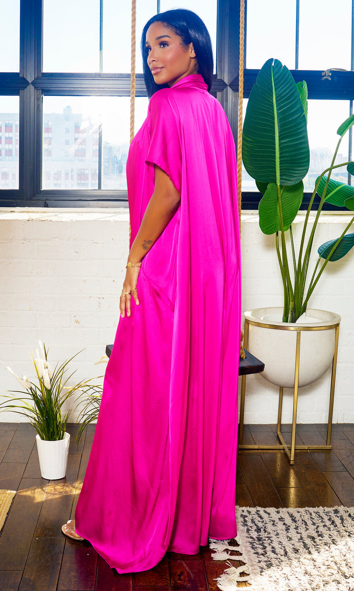 Pre-Order Cutely Covered Magenta Jumpsuit (as worn by Kim Burrell)