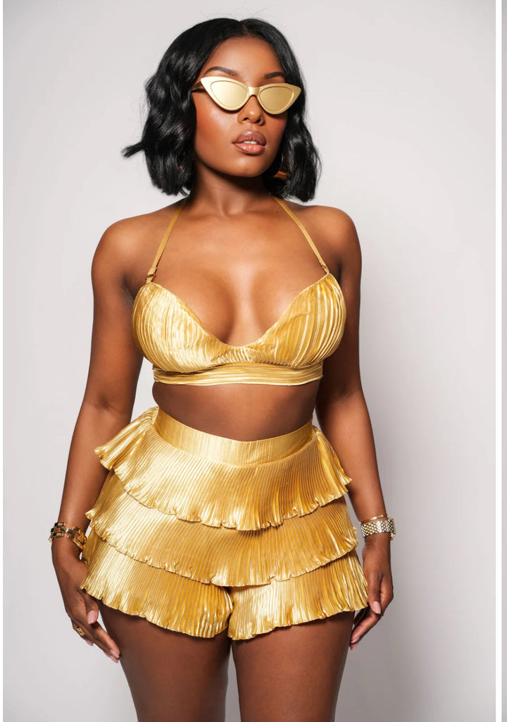 Allure Novembre Gold Rafina Bralette Top