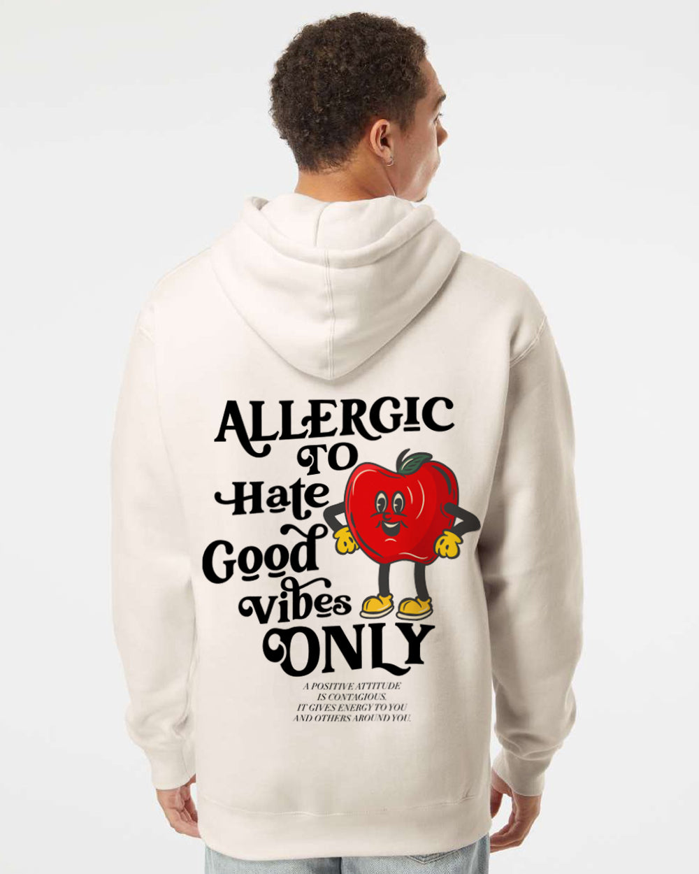 ALLERGIC TO HATE-HEAVYWEIGHT HOODIE