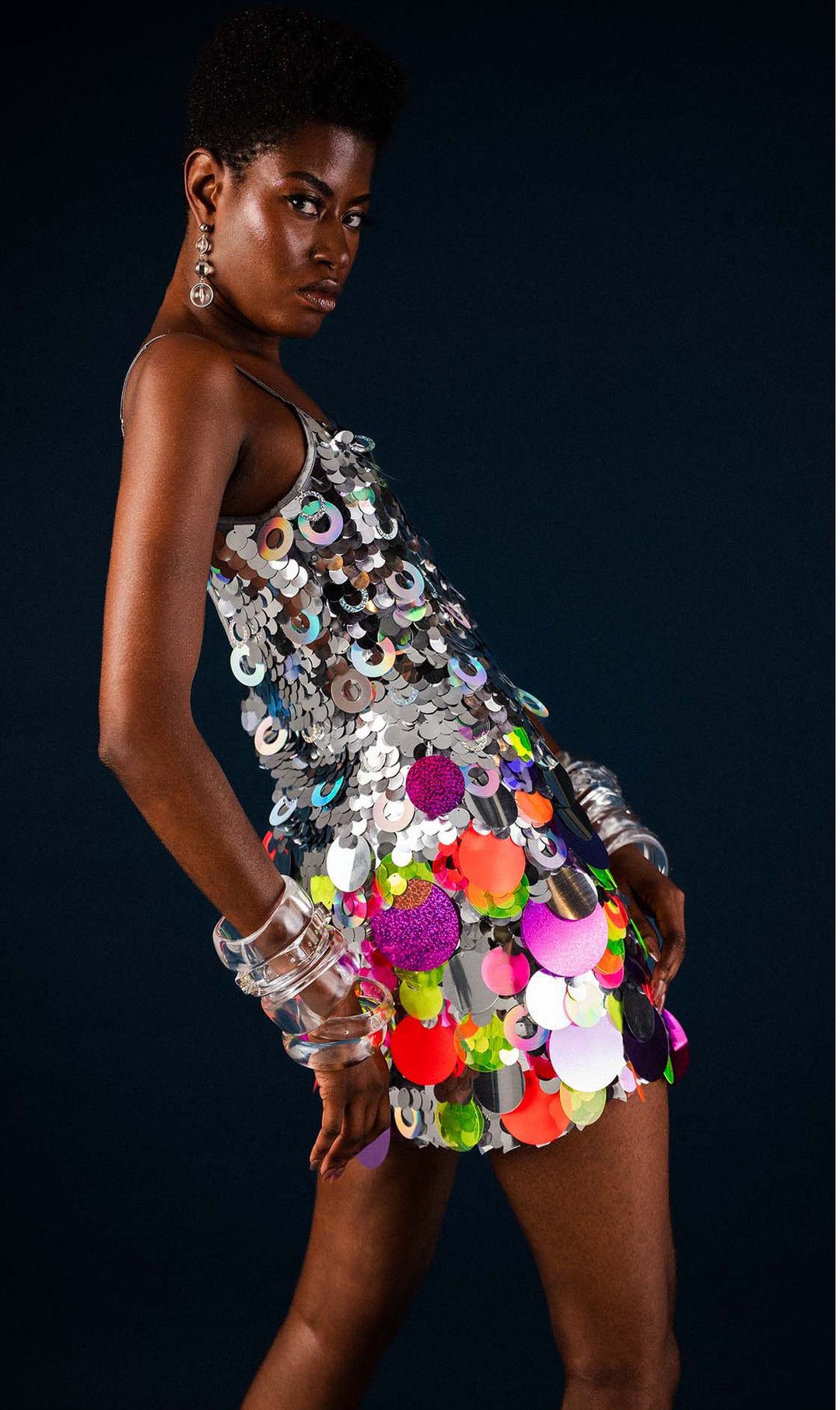 Pre-Order BruceGlen Sequin Bubble Dress