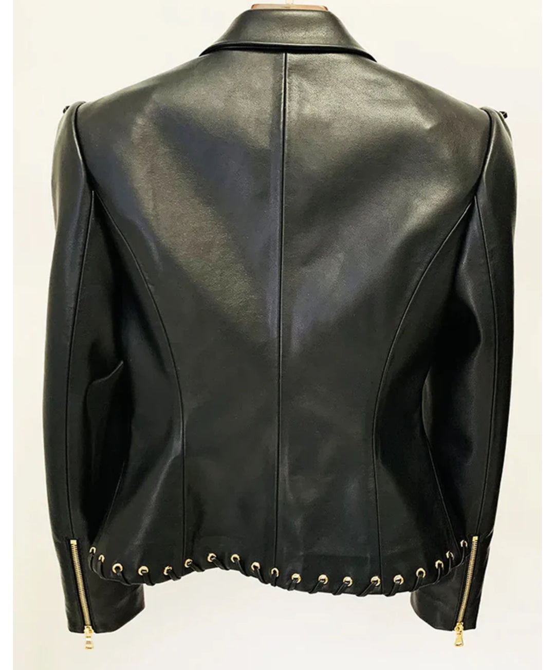 ZCRAVE Z’ CIATO Laced Leather Blazer