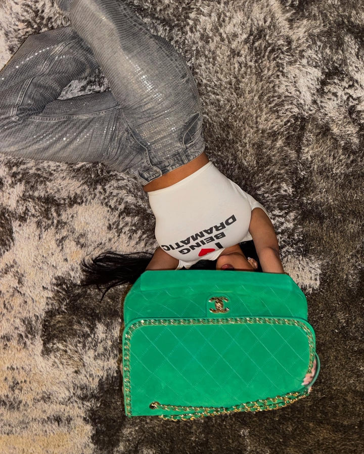 I Love Being Dramatic women’s cropped t-shit